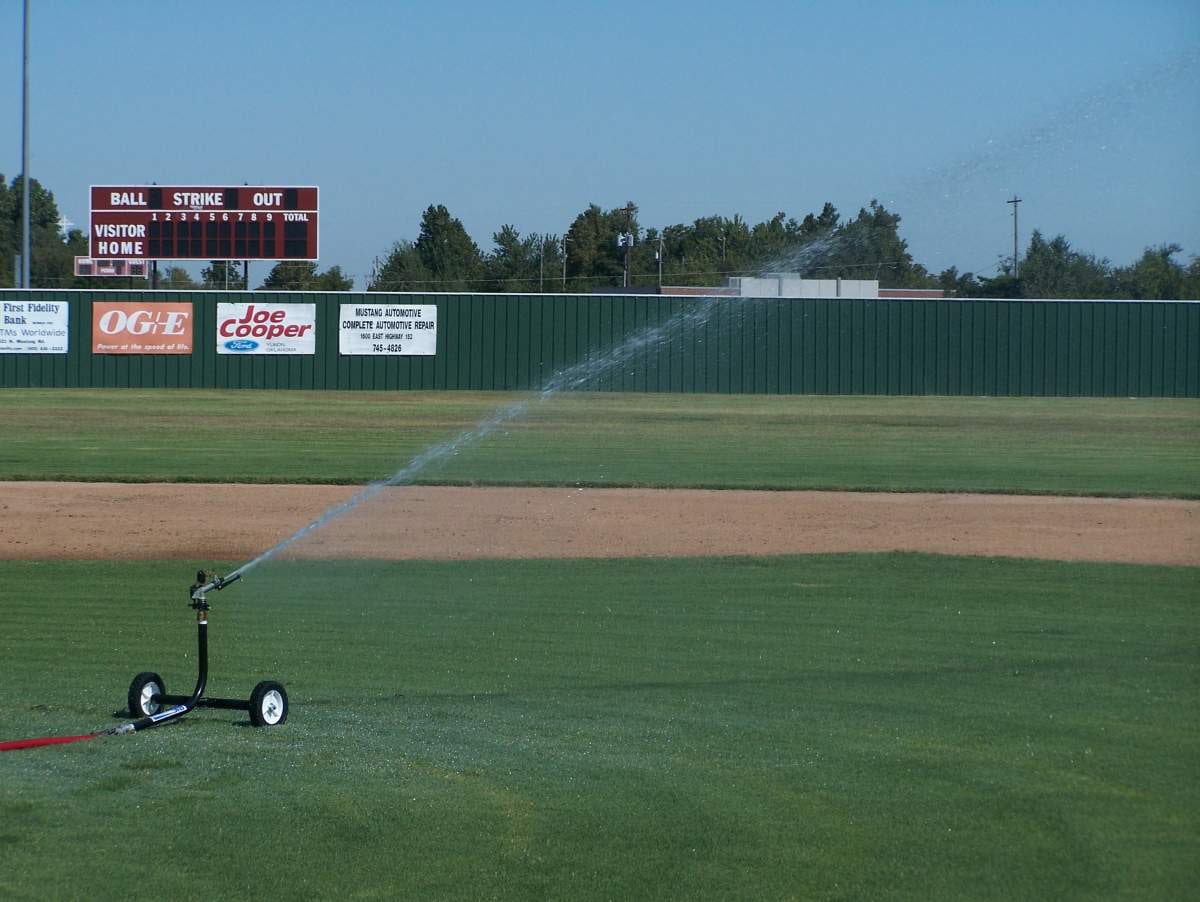 Irrigation Systems for Baseball, Football, and Other Sports Fields