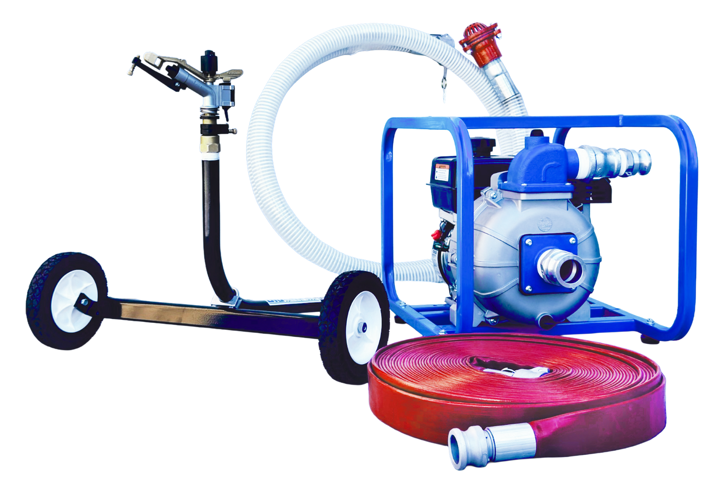 1000F Complete Irrigation Kit w/ Pump
