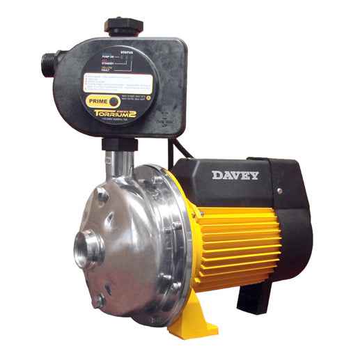 3/4 HP Davey Electric Booster Pump with Automatic Torrium2 Control System