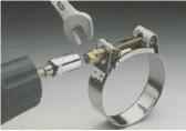 1" Stainless Steel Heavy Duty Hose Clamp