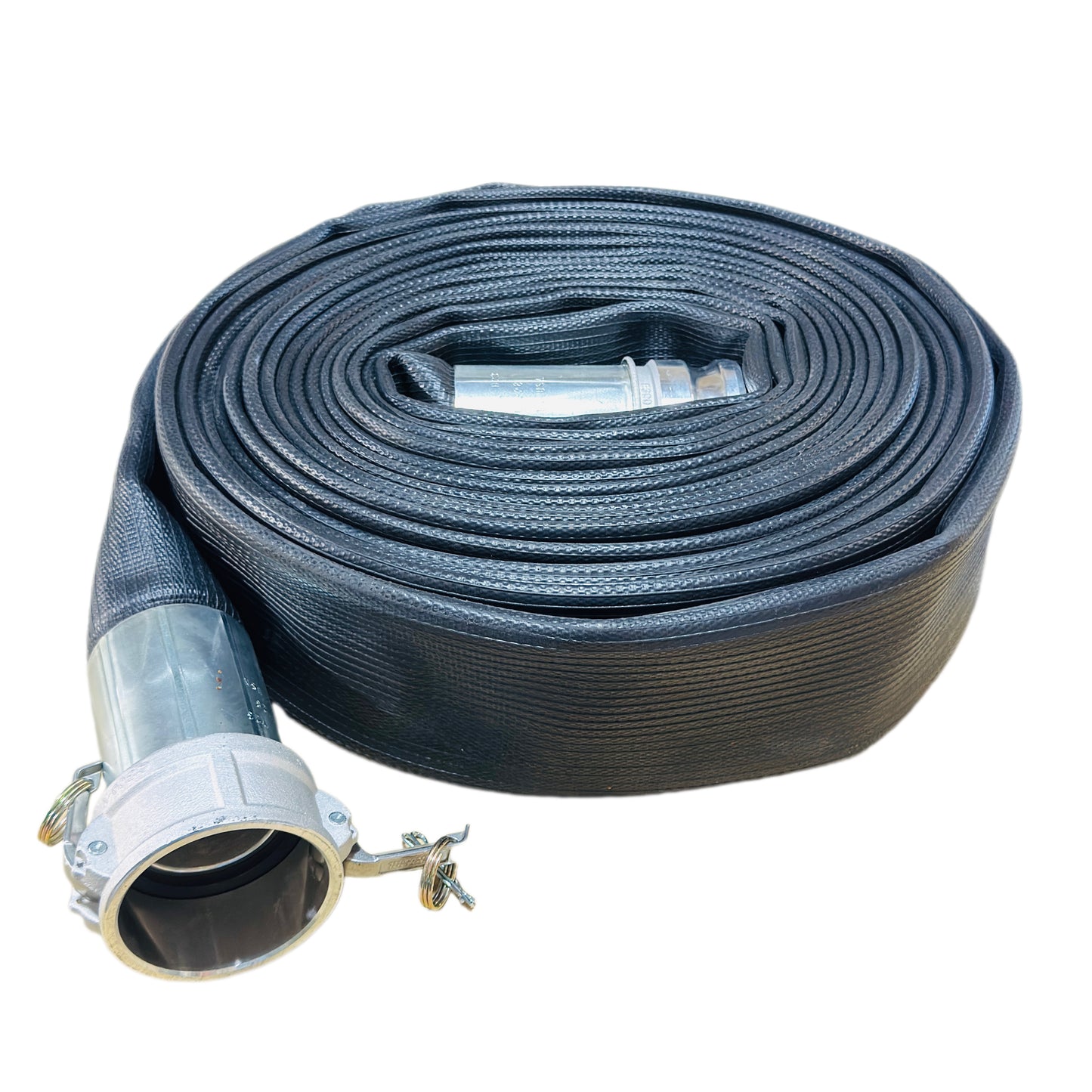 Standard Duty Lay Flat Hose Kit w/ Cam-Lock Connections (1.5", 2" & 3")