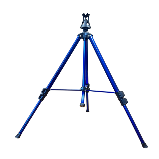 Xcel Wobbler Sprinkler with Telescoping Tripod (Blue)