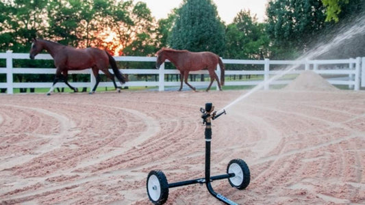Dust Suppression for Equine Health with Big Sprinkler - Big Sprinkler