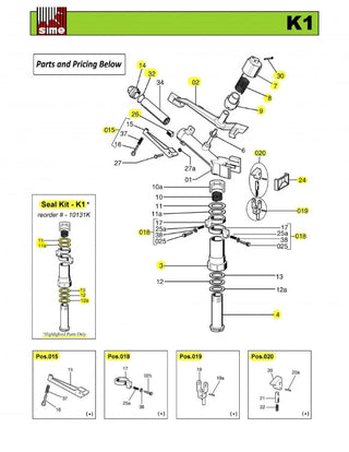 K1 Parts