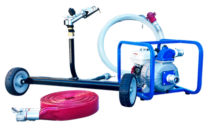 1250K High Pressure Sprinkler Irrigation System Kit w/ Pump
