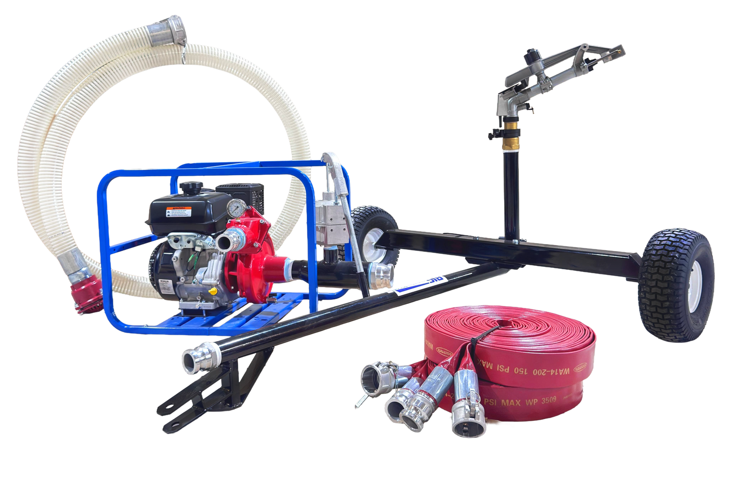 2000S Complete Sprinkler System Kit w/ High Pressure Pump