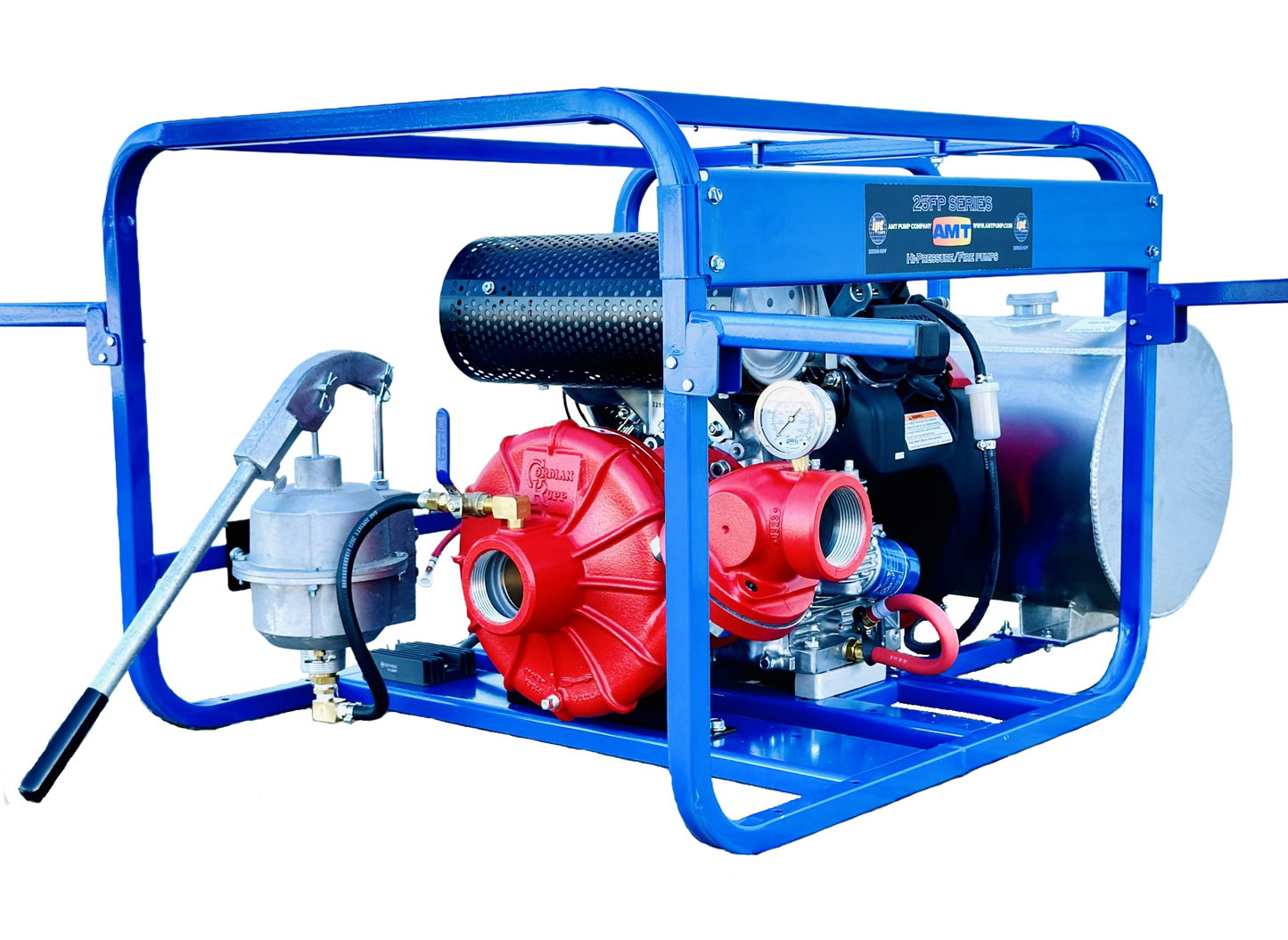 Pump - 23 HP 2.5" Honda High Pressure Pump w/15 Gallon Fuel Tank