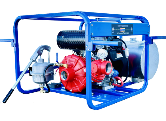 Pump - 23 HP 2.5" Honda High Pressure Pump w/15 Gallon Fuel Tank