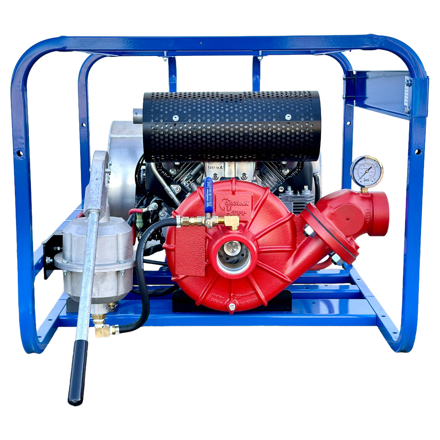 Pump - 23 HP 2.5" Honda High Pressure Pump w/15 Gallon Fuel Tank