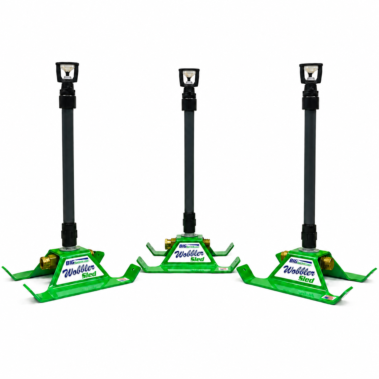 Triple Sled Portable Sprinkler Kit - Complete - Big Sprinkler