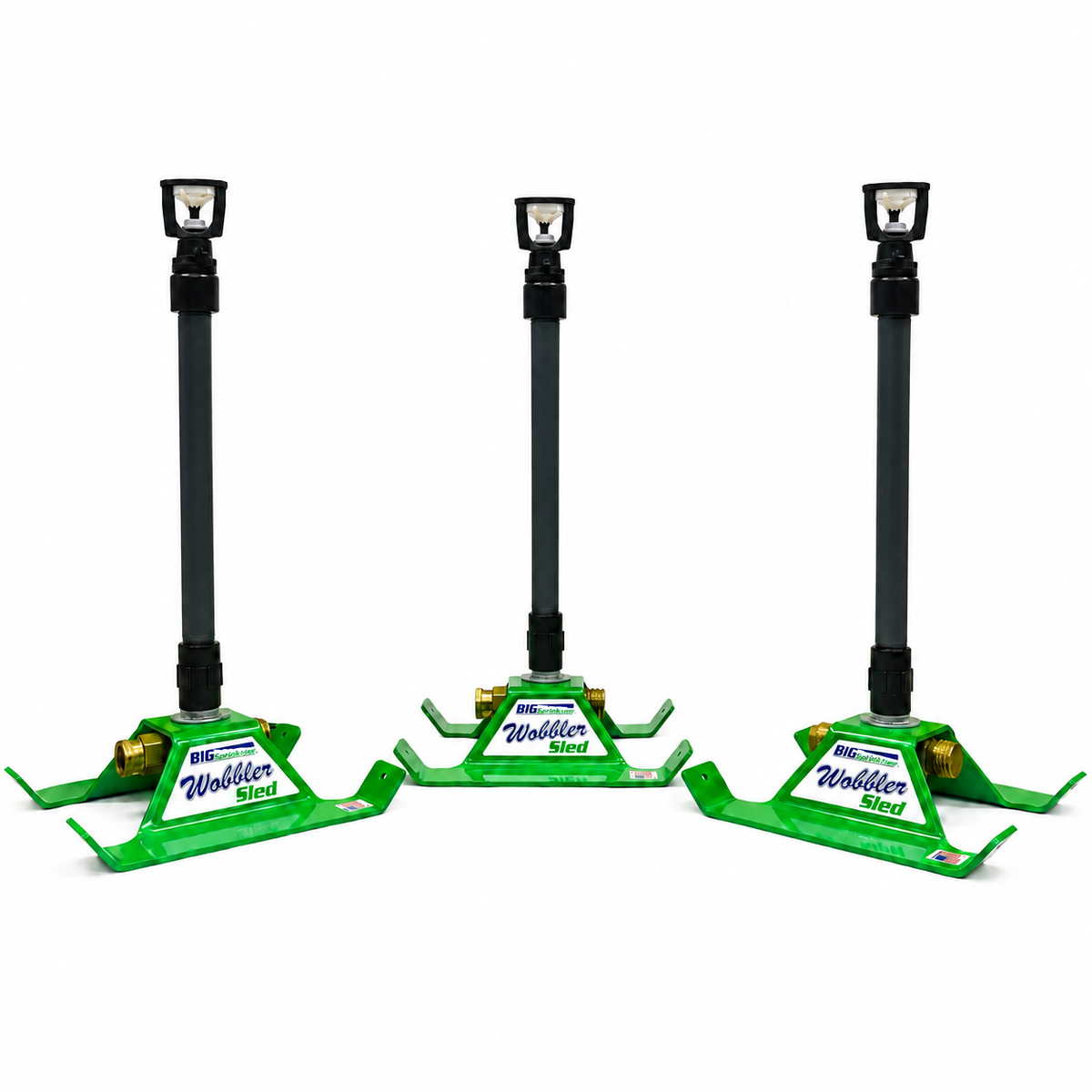 Triple Sled Portable Sprinkler Kit - Complete - Big Sprinkler