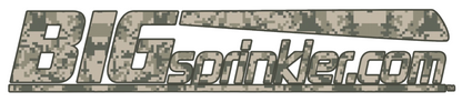 1000F Wheeled Sprinkler Cart-1" - MILITARY EDITION w/ R6 Max Drive Sprinkler