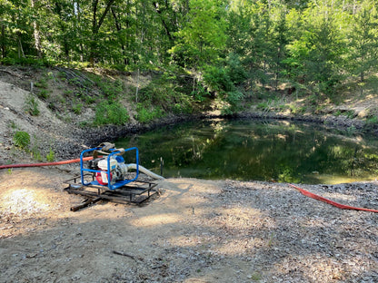 1250K High Pressure Sprinkler Irrigation System Kit w/ Pump