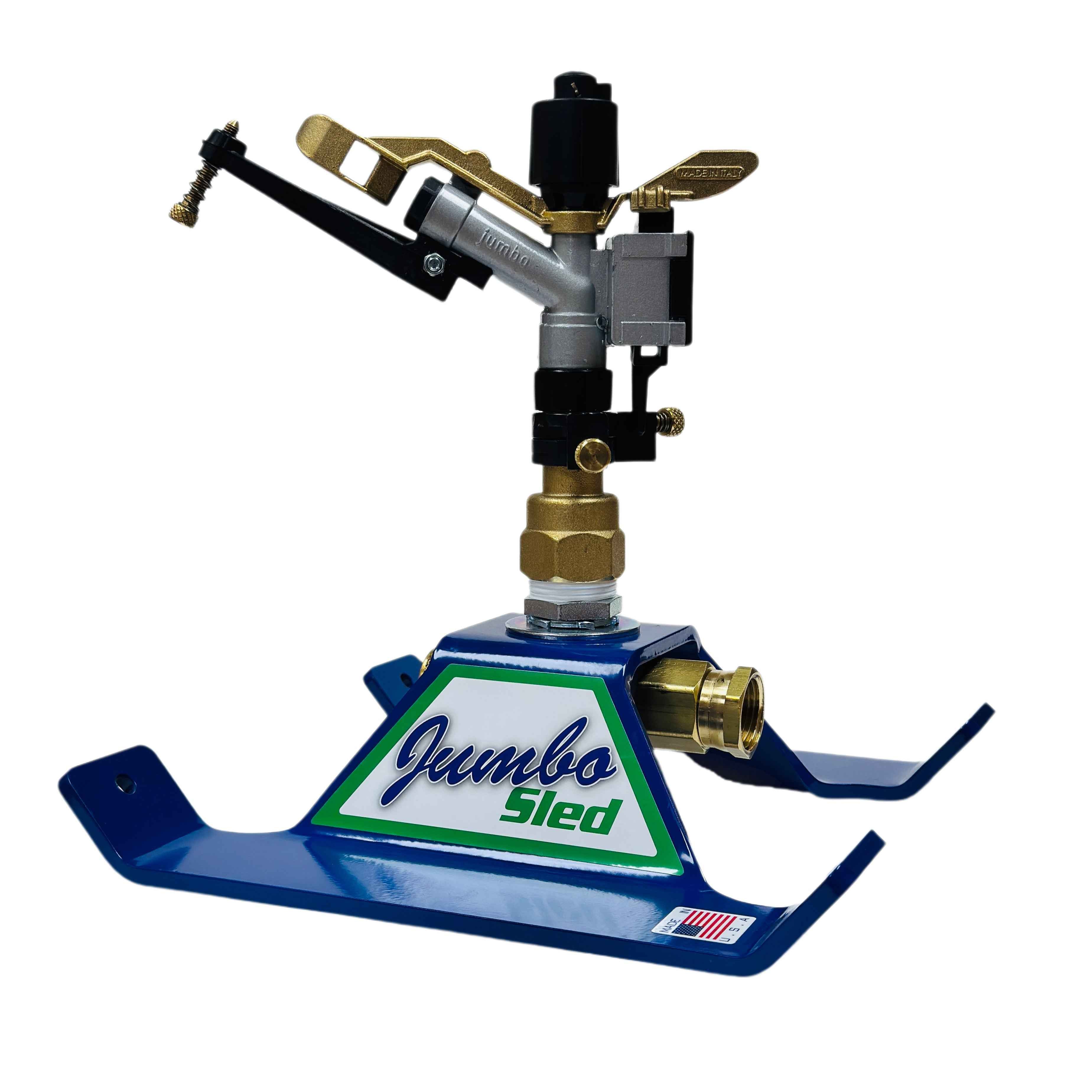 Jumbo Sprinkler with 1/4 Inch Steel Sled Base | Big Sprinkler