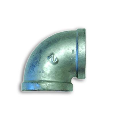 Galvanized Steel 90-Degree Elbow - (1" thru 2")