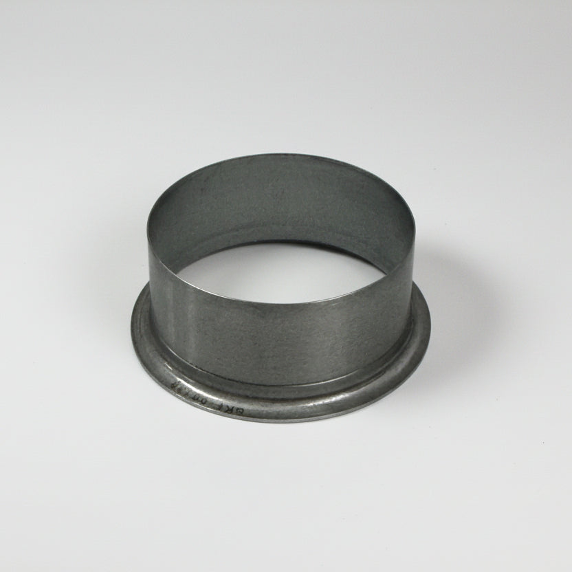 Metallic sleeve cyliner on a white background