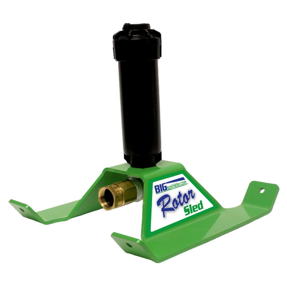 Rotor Sprinkler with 5 lb. Weighted Sled Base | Big Sprinkler