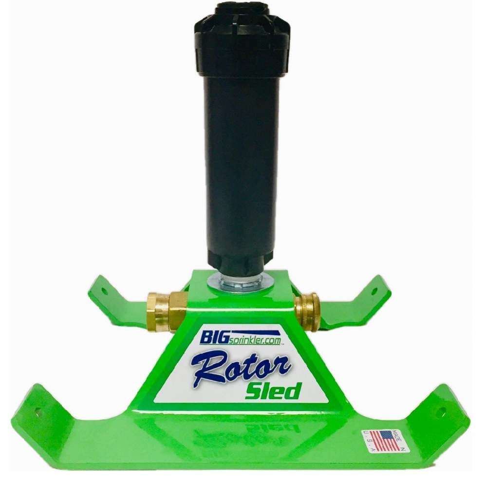 Rotor Sprinkler w/ 5 lb. Weighted Sled Base
