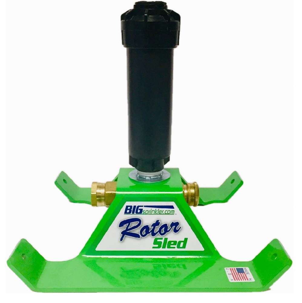 Rotor Sprinkler with 5 lb. Weighted Sled Base | Big Sprinkler
