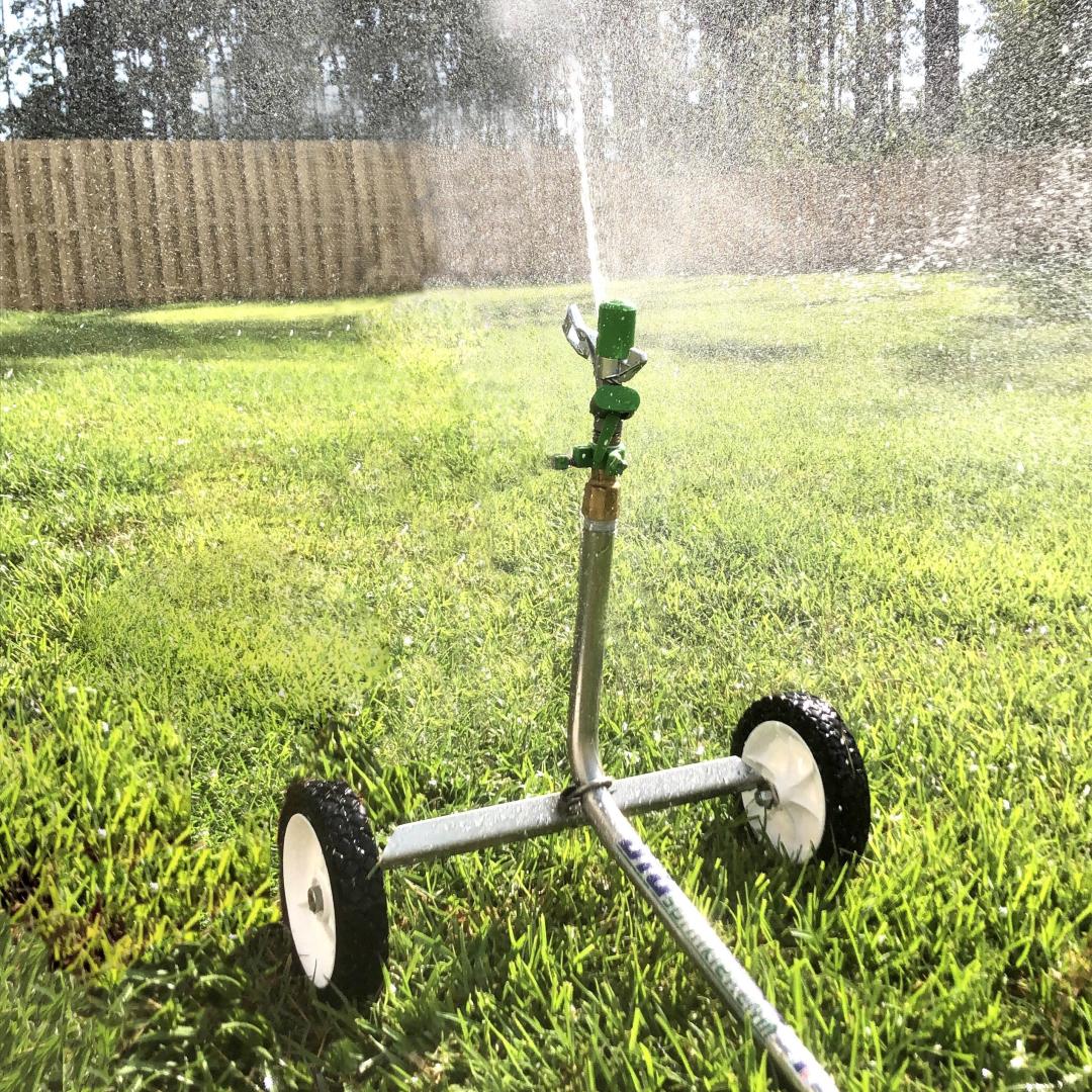 SS1 - 3/4" Stainless Steel Wheeled Sprinkler Cart