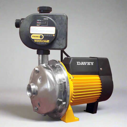 3/4 HP Davey Electric Booster Pump with Automatic Torrium2 Control System