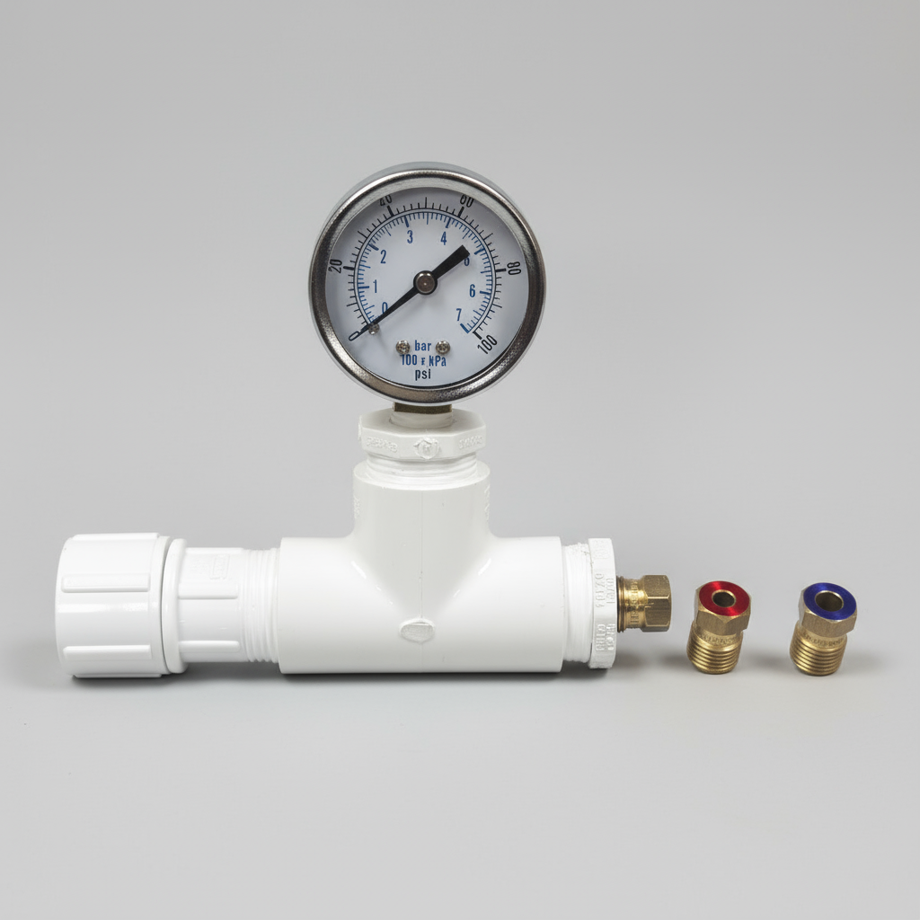 Flow and Pressure Test Kit - 3/4"