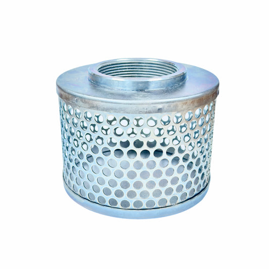 2-1/2" Suction Strainer - 3/8" Hole